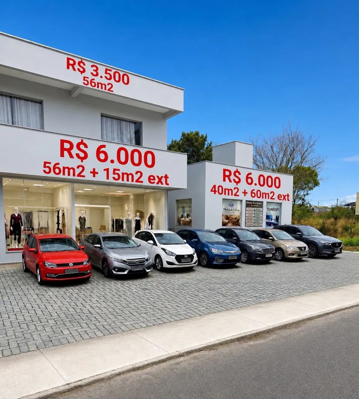 Loja e Sala Comercial na Av Campeche 