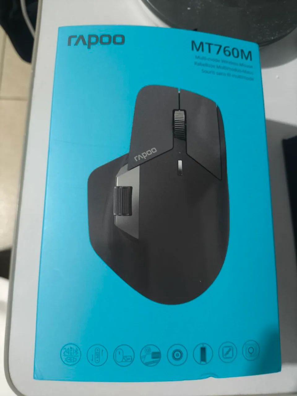 Mouse Rapoo MT760 Mini Bluetooth + 2.4G - Foto 2