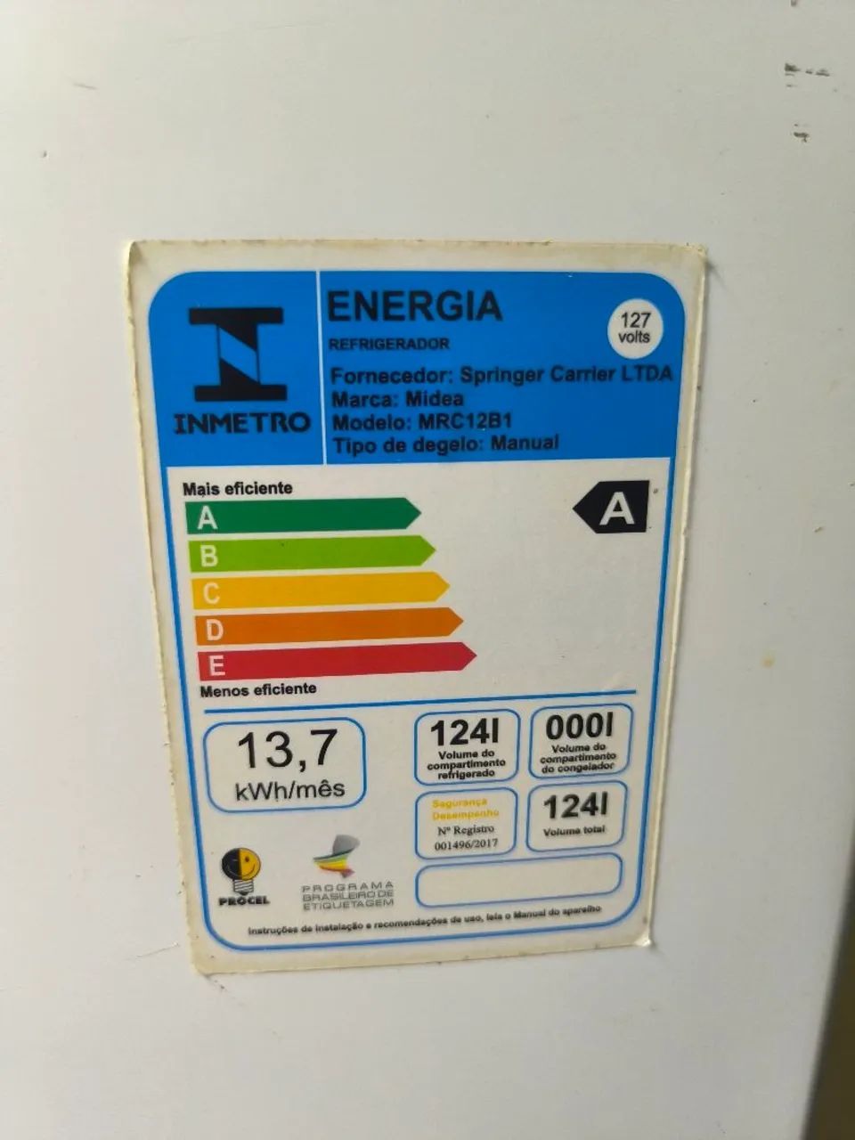Frigobar Midea 124L - Foto 5