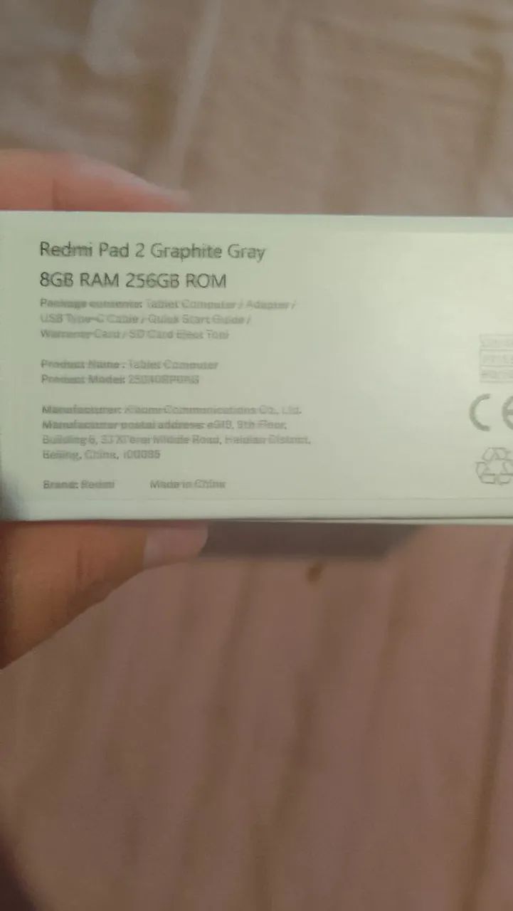 Tablat redmi pad 2  8gb ram  256gb - Foto 5