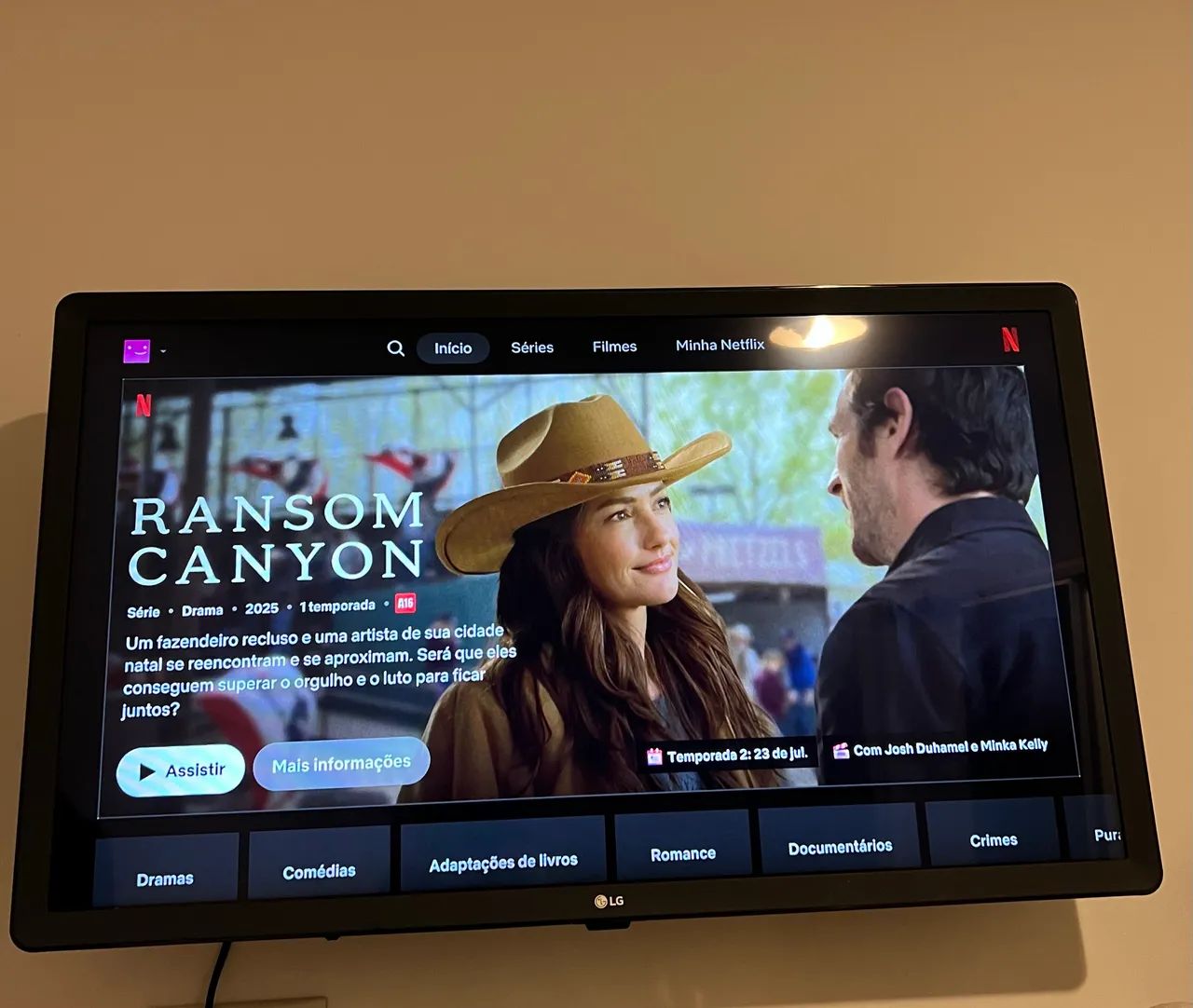 Tv LG smart 32 polegadas