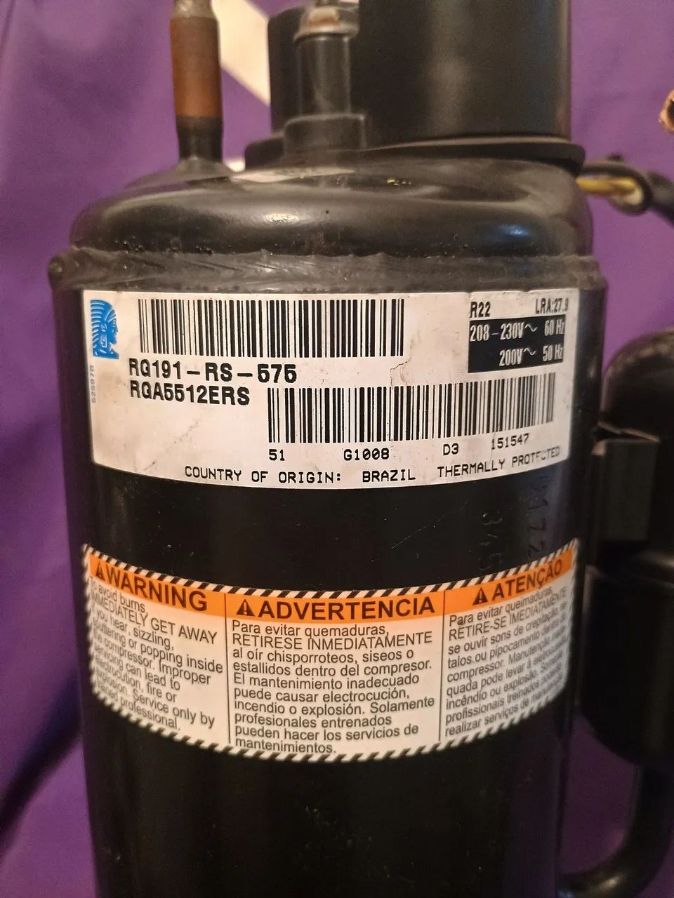 Compressor Ar condicionador  - Foto 2