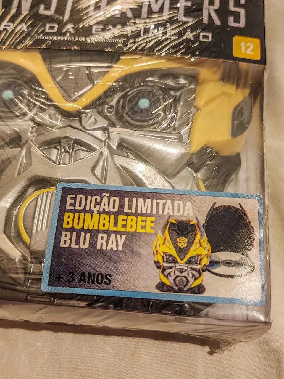 Gift Set Blu-ray 3d 3 discos Transformers A Era da Extinção edição Bumblebee - Foto 3