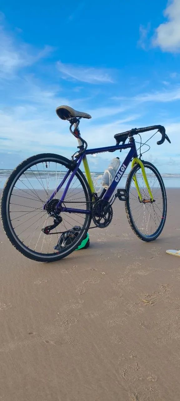 Speed Caloi Aro Aero STI Integrado 2x7 | Bike Leve e Rápida - Foto 2