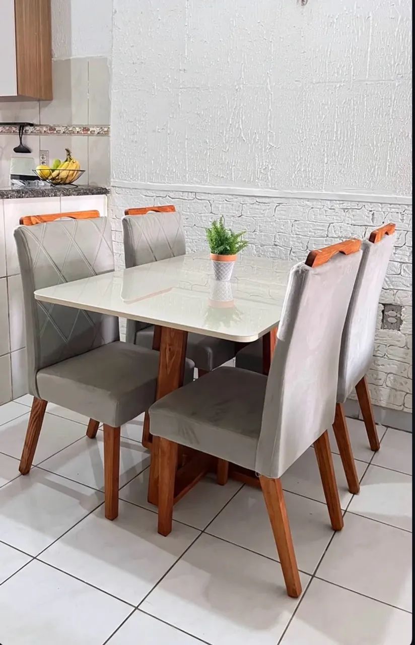     ? Mesas de Jantar 4 e 6 Lugares - Fabricação Própria - Foto 5