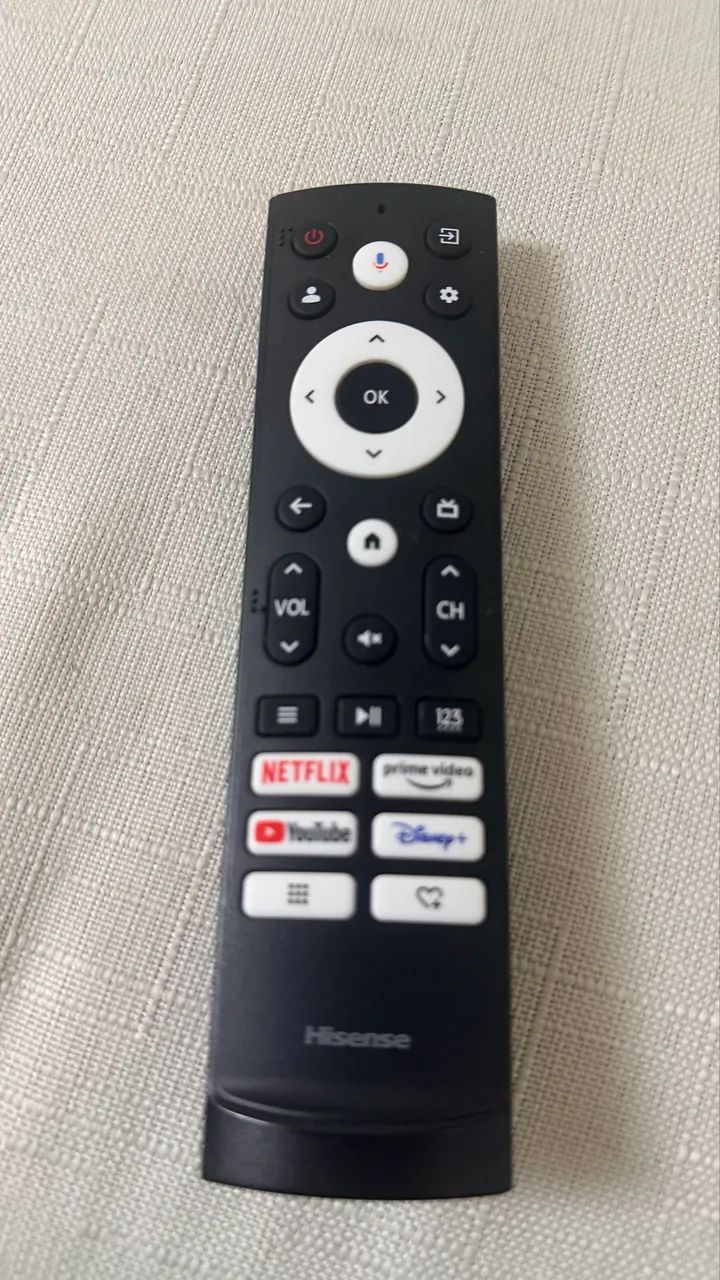 Controle remoto para TV Hisense original 