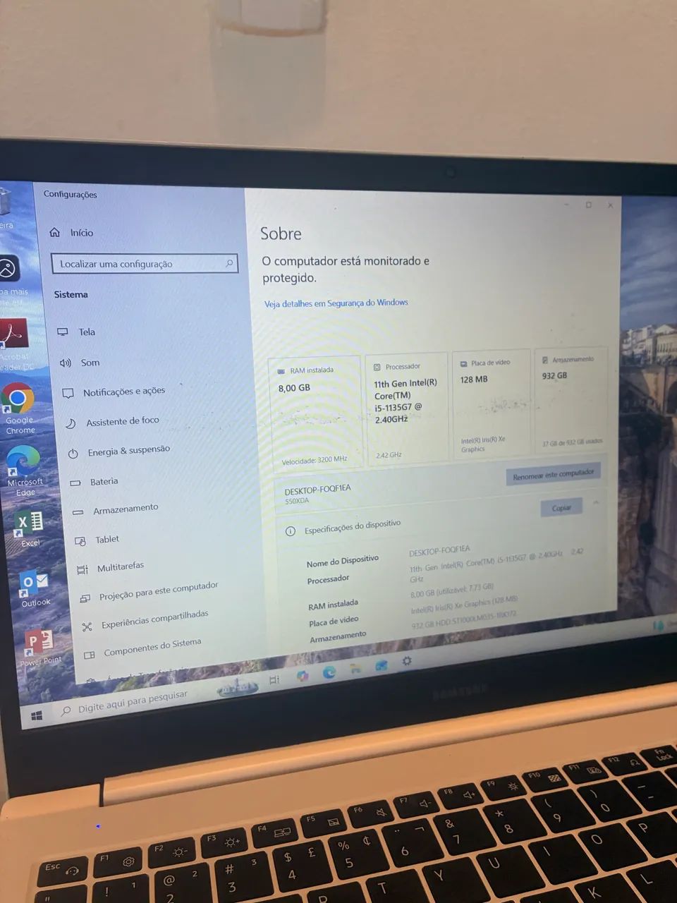 Notebook Samsung BOOK i5 11g/8GB RAM/ 1TB - Foto 4