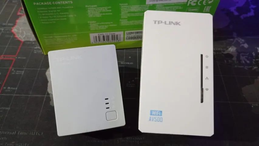 Repetidor TP-Link Powerline Extender Wifi 300Mbps AV500 - Foto 2