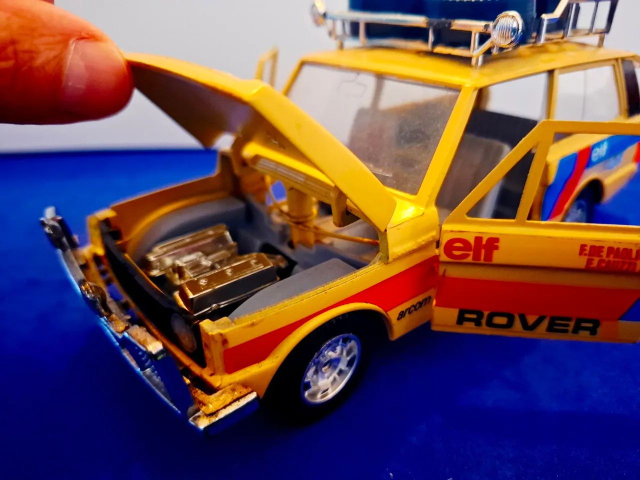 Mini Range Rover Safari anos 80 (Burago Italiana) - Foto 5