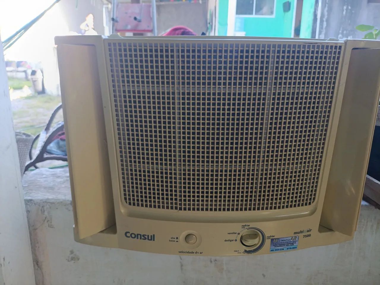 Ar condicionado 7500 btus funcionando perfeitamente chamar pelo zap * - Foto 2
