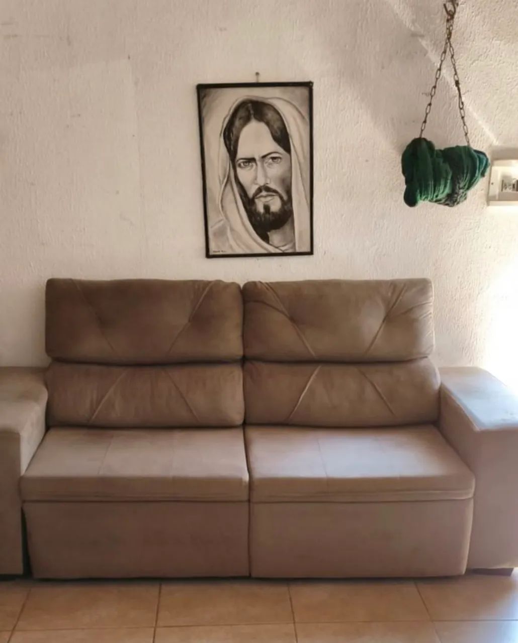 Sofá retrátil lindo super conservado  - Foto 3