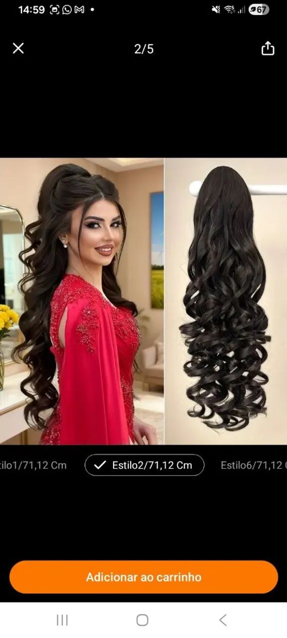 Coque cabelo  - Foto 5