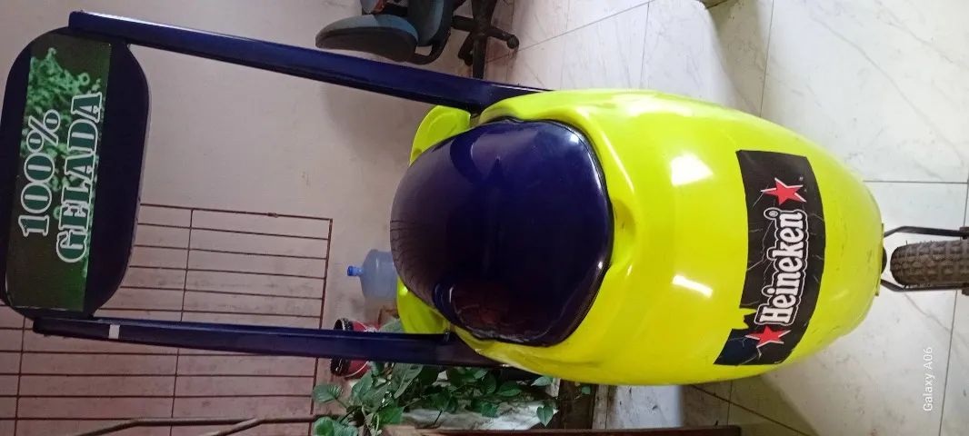Carrinho de coco personalizado bom de verdade pra comércio 