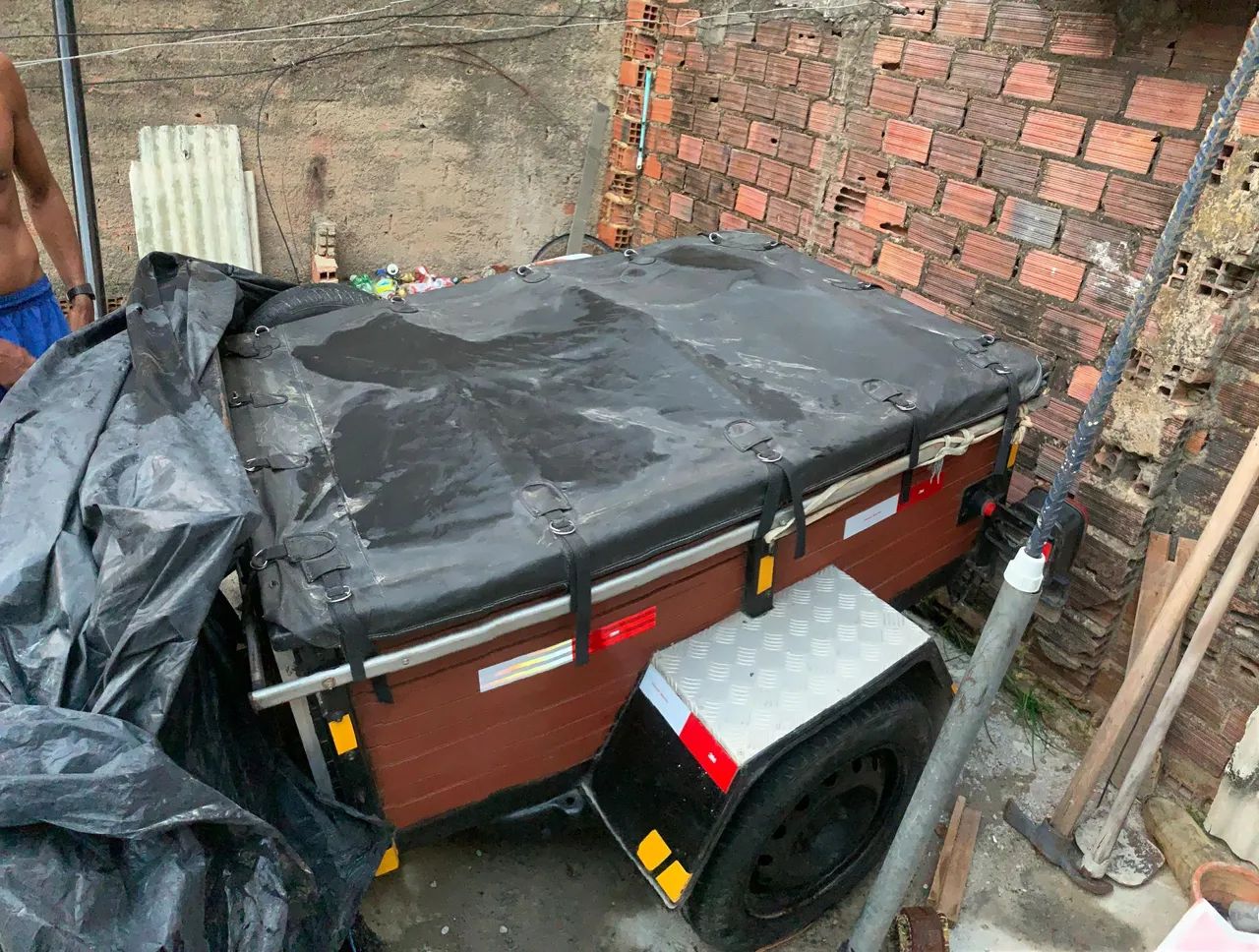 Carrocinha 01 Eixo  - Foto 5