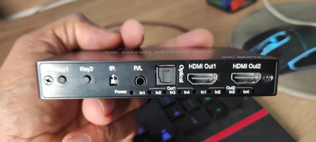 DIVISOR SWITCHER Matrix HDMI 4 × 2 - 4k 60Hzk 1080p  - Foto 3