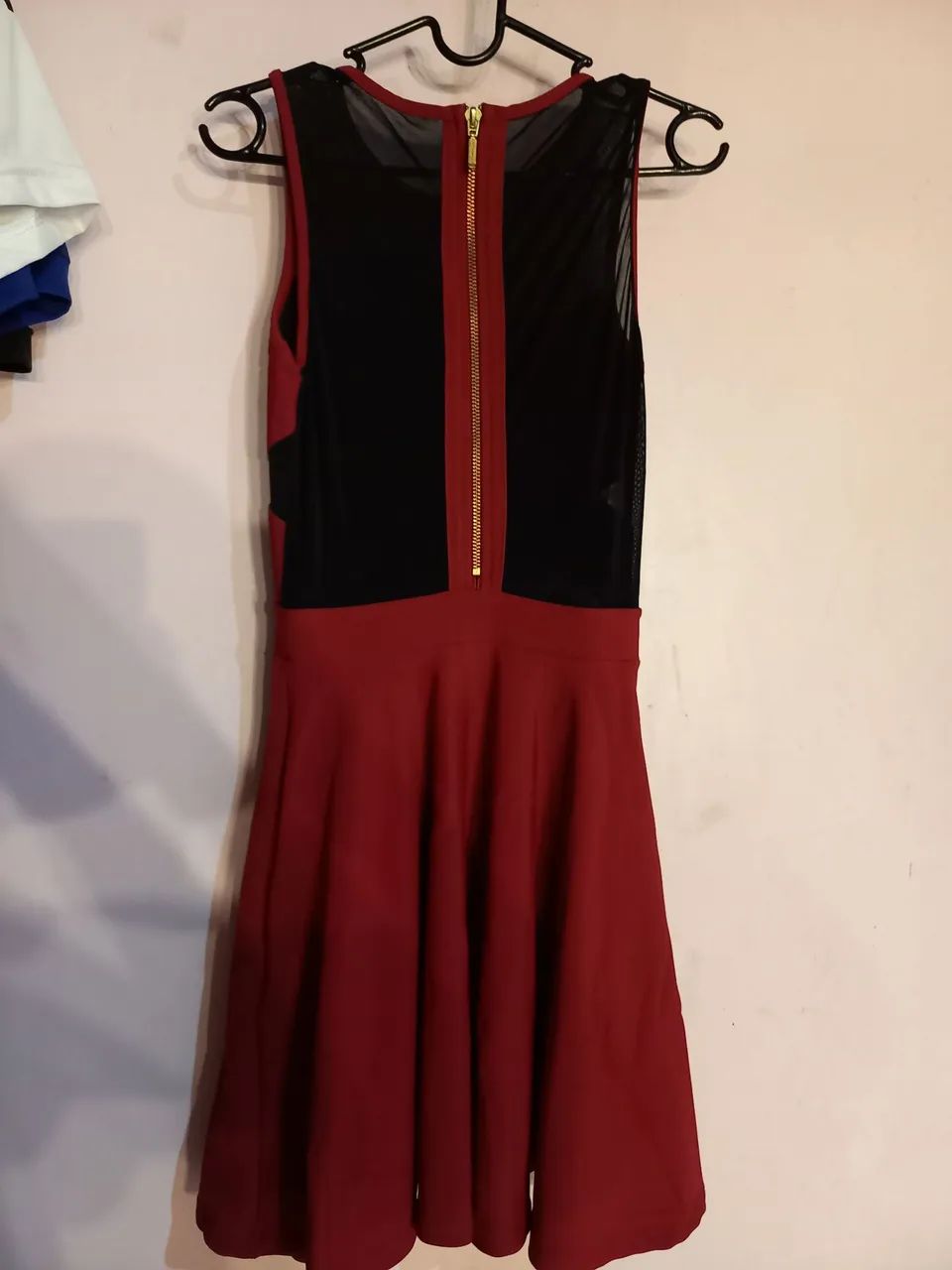Vestido vermelho e preto social - Foto 2