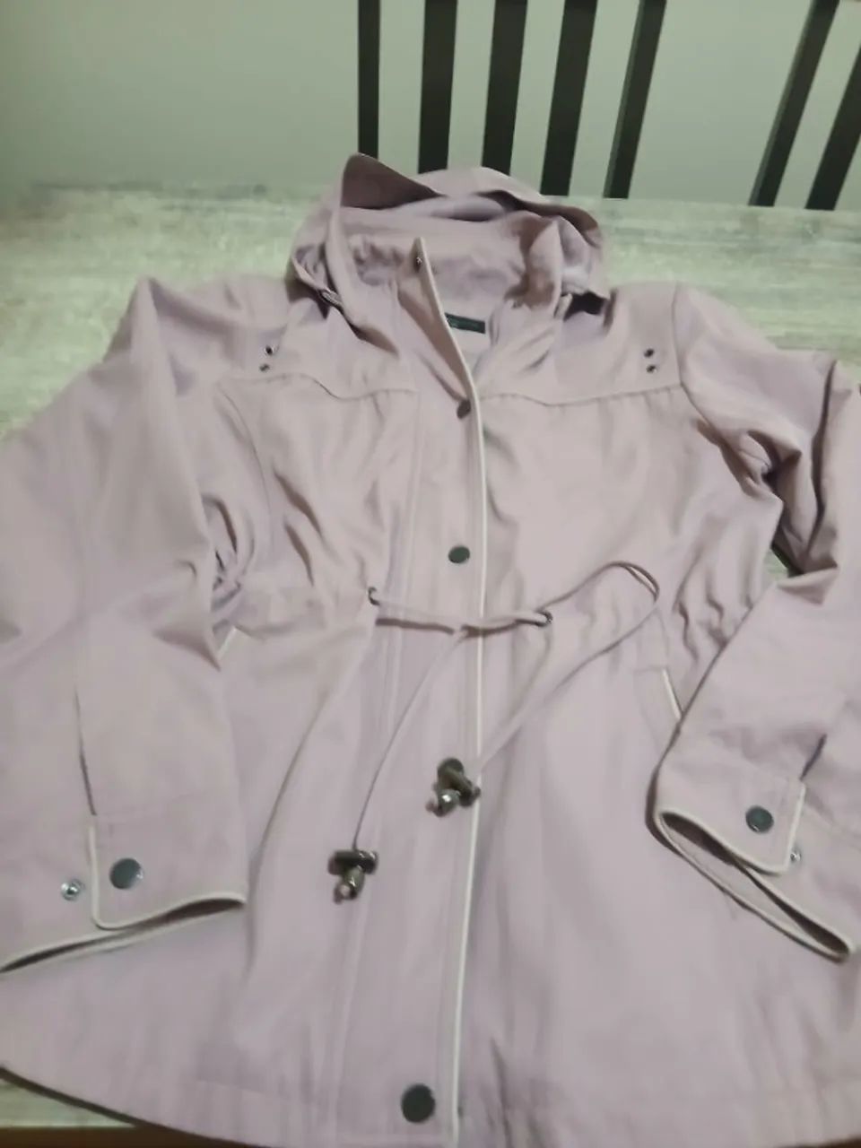 Parka rosé com capuz ? C&V Collection GG