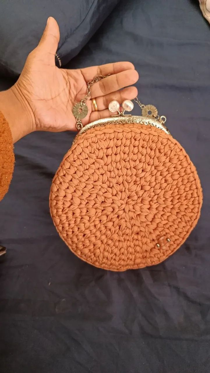 Bolsa de de crochê 