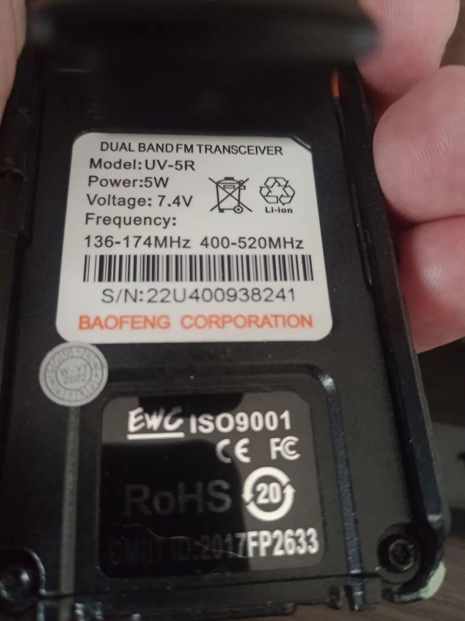HT dual Band VHF/UHF ( 3 aparelhos) rádio comunicador  - Foto 4