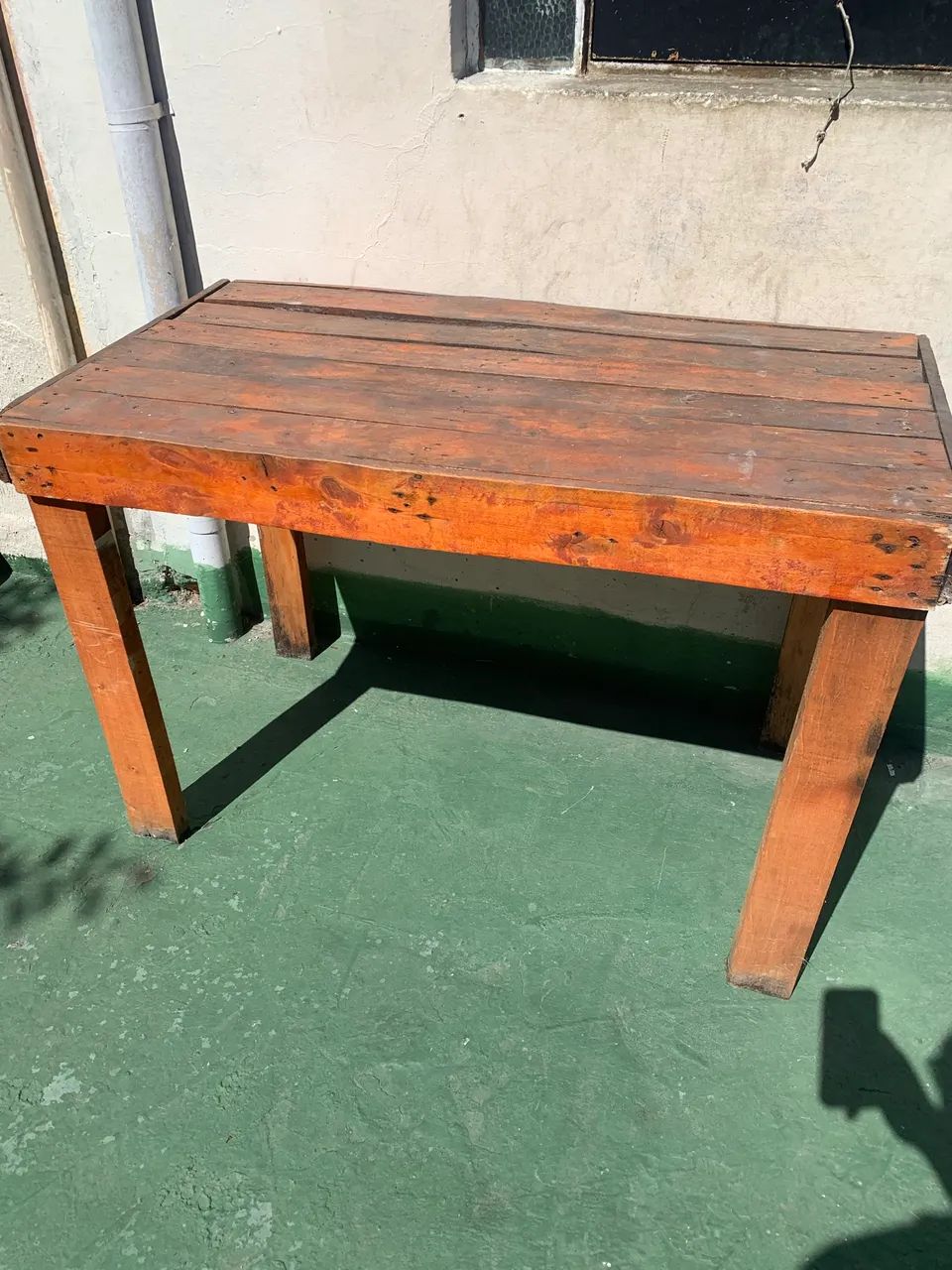 Banco e mesa de pallet - Foto 2