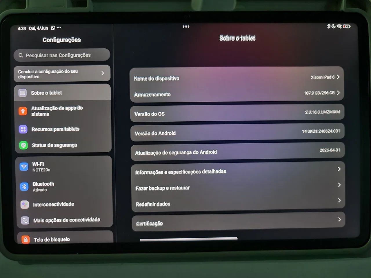 XIAOMI PAD 6 - 256GB SNAPDRAGON 870 - Foto 3