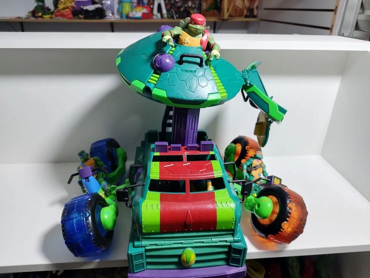 Boneco - tartarugas ninja 