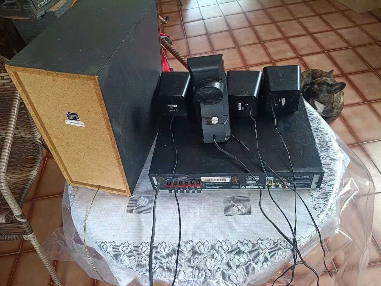 Home LG funcionando 