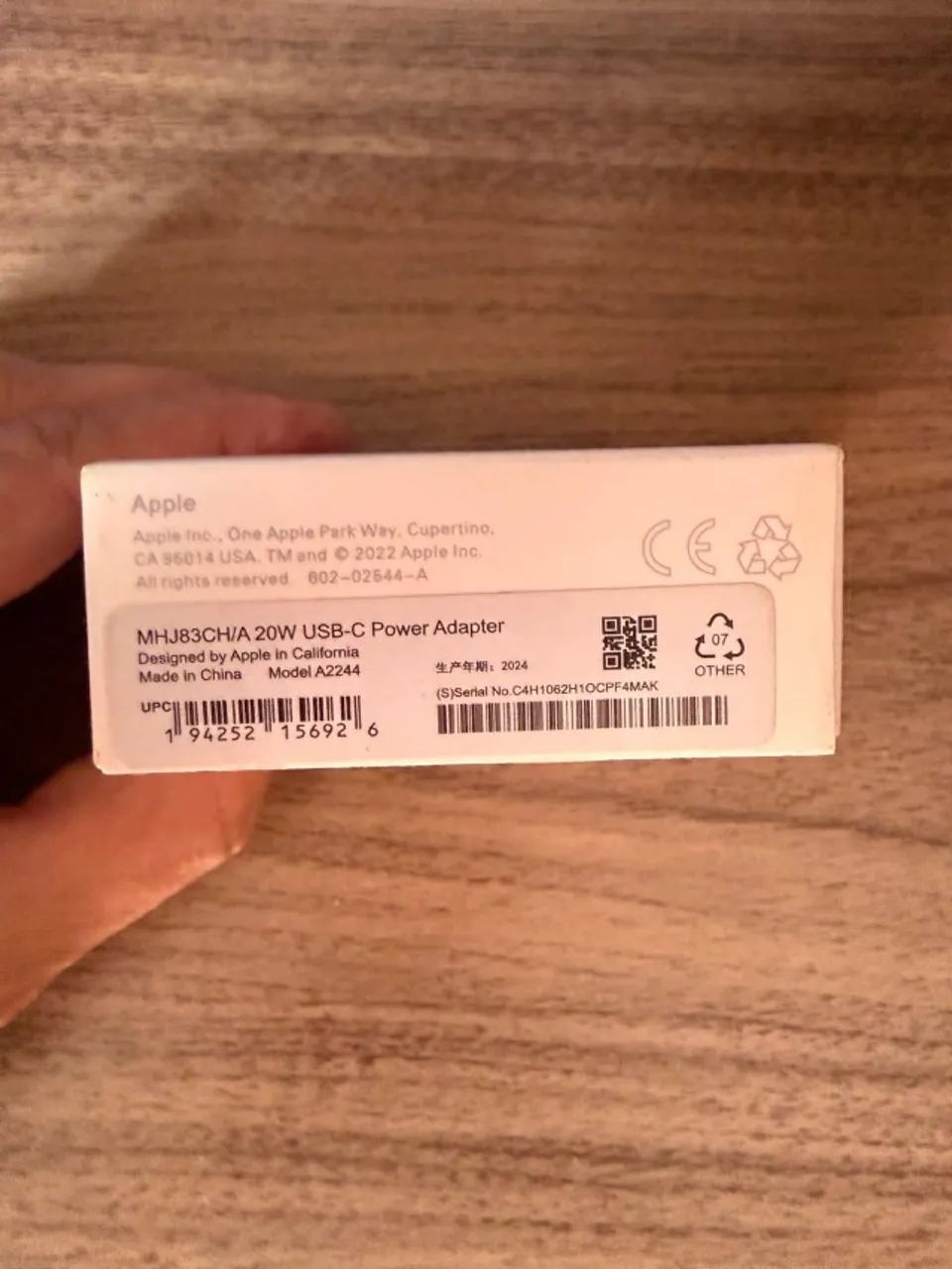 Carregador Apple Original USB-C 20W - Foto 2