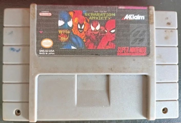 Spiderman & Venom Separation Anxiety  - Super Nintendo