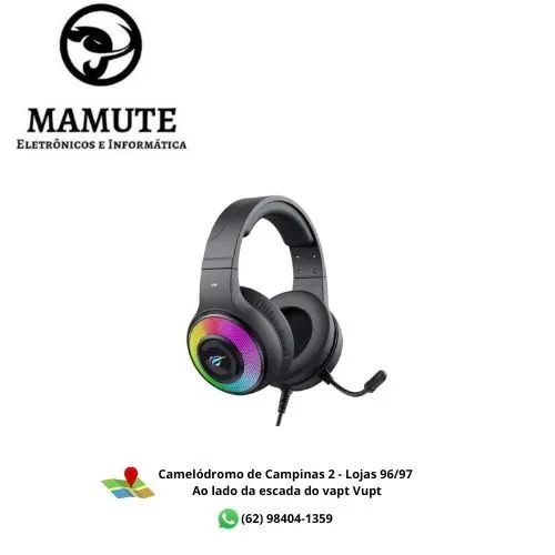Fone Headset Gamer Havit H2042d Ps4/ps5/xbox/pc 3.5mm/usb Luz RGB