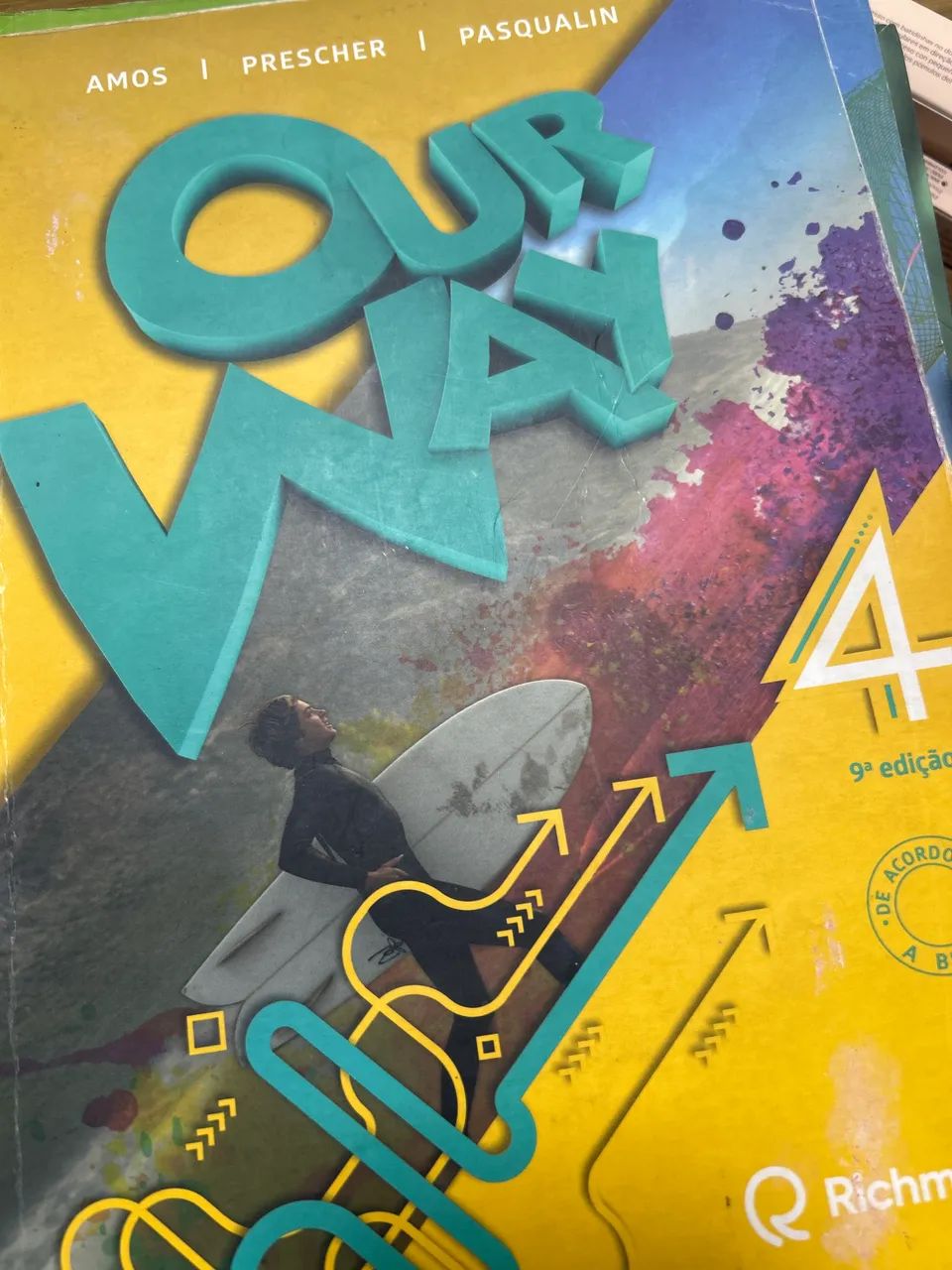 Livro de inglês our way 4 - 9? edição 