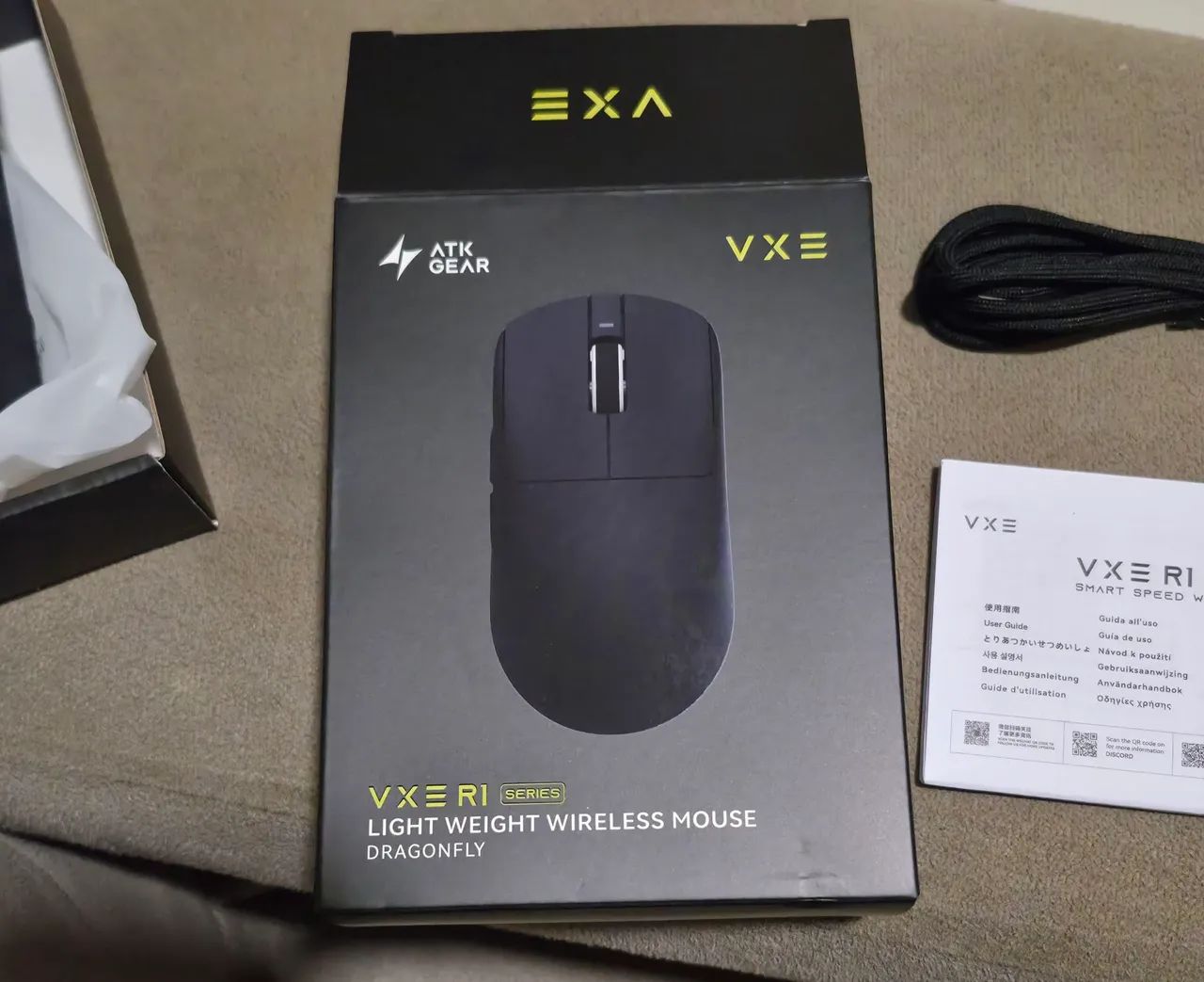 MOUSE GAMER VXE R1 NOVO NA CAIXA - Foto 2
