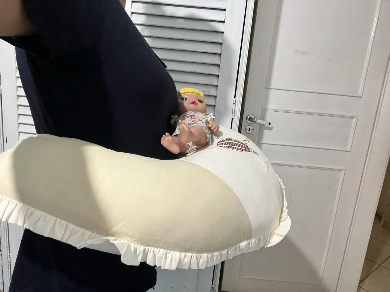 Almofada de amamentação em perfeito estado - Foto 5