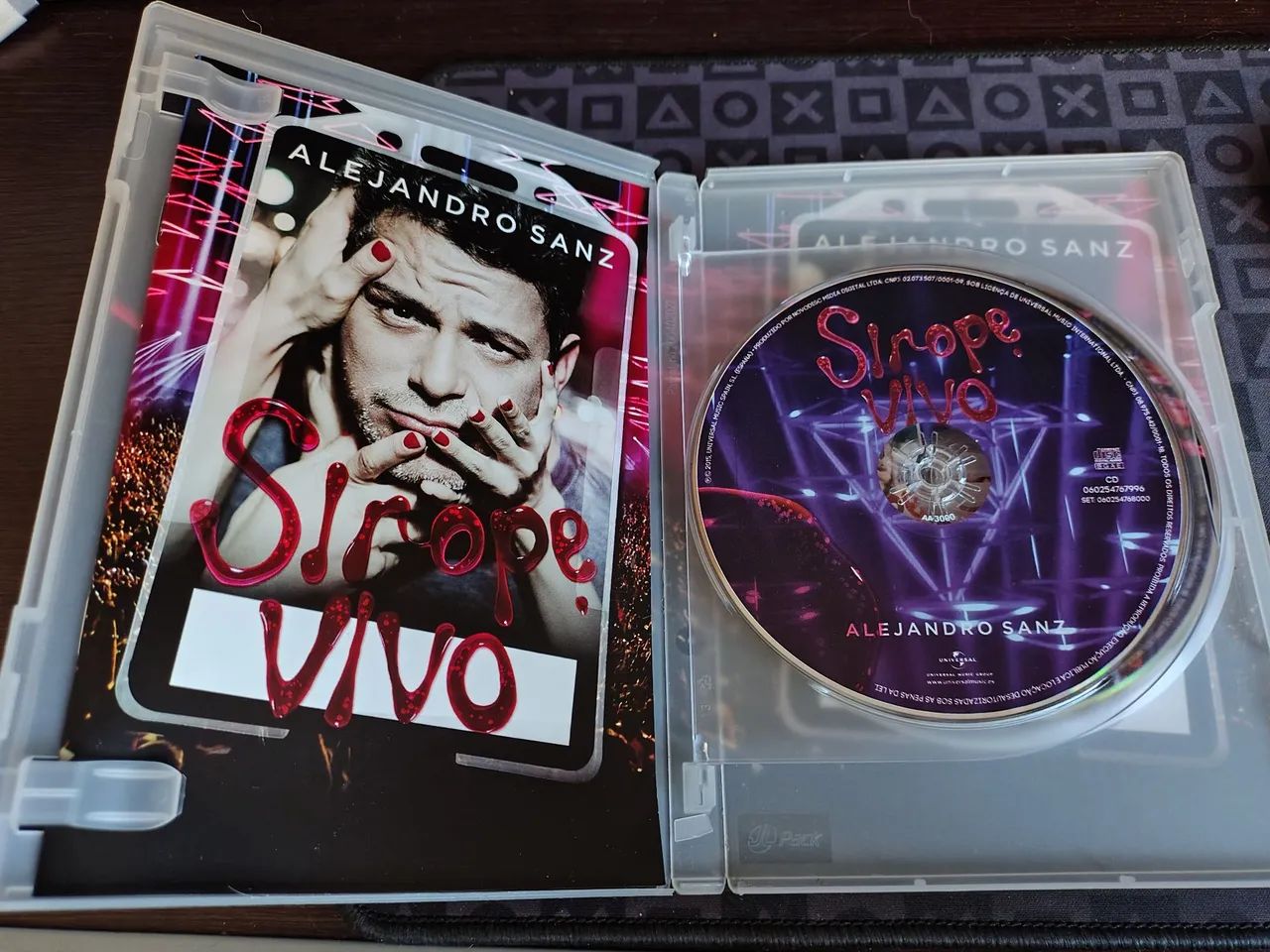 Alejandro Sanz Sirope Vivo DVD e CD  - Foto 3