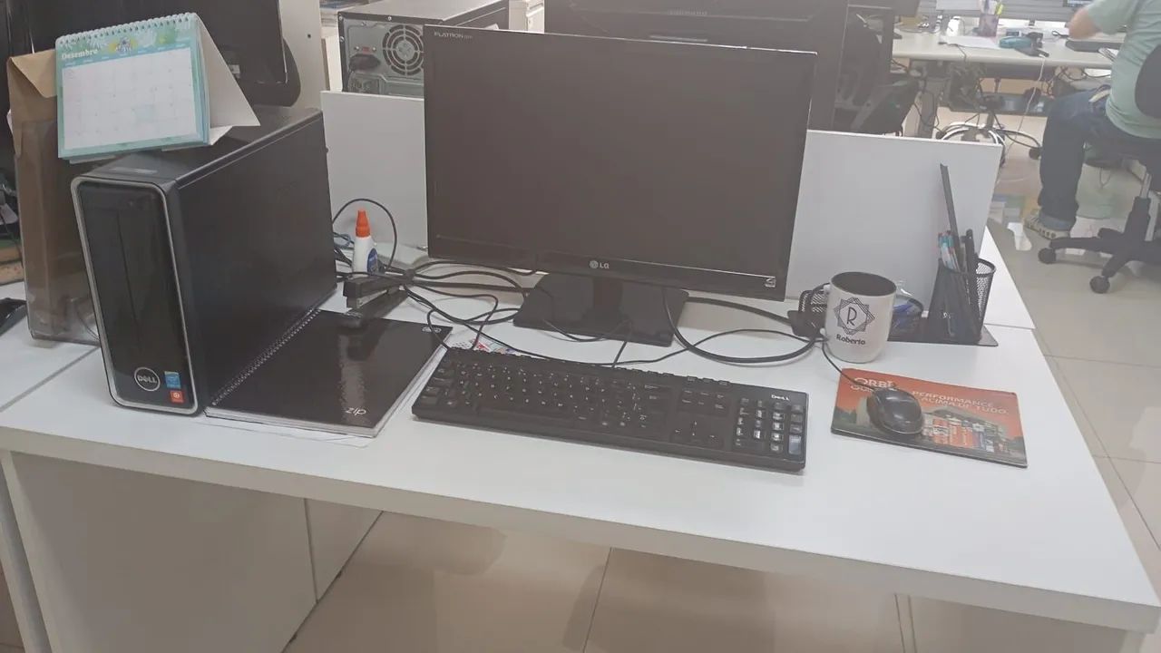 Estação de trabalho mesas de escritório modular - Foto 2