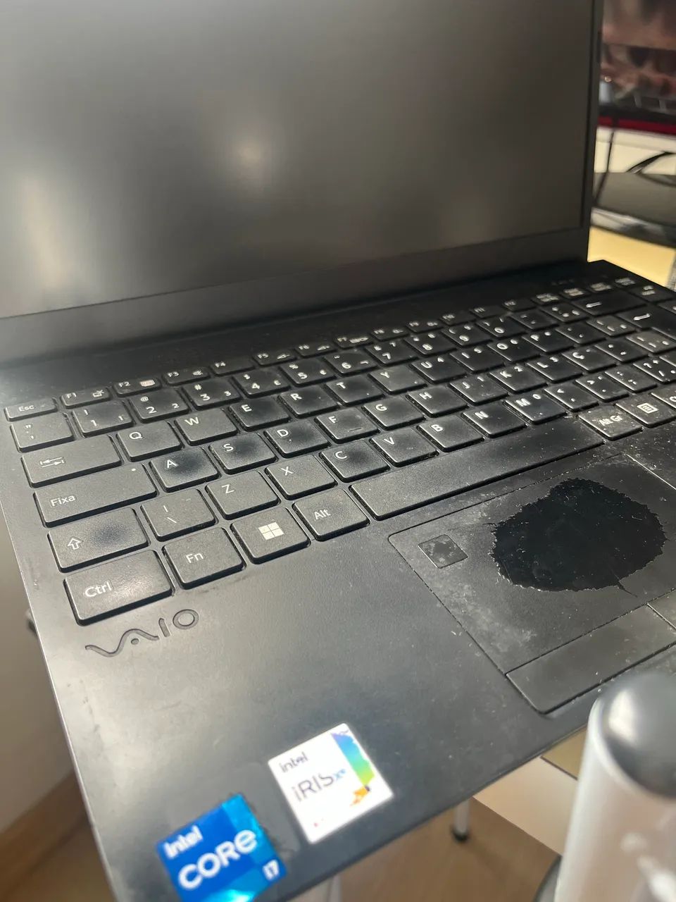 Notebook Sony vaio usado ideal para retirada de peças  - Foto 4