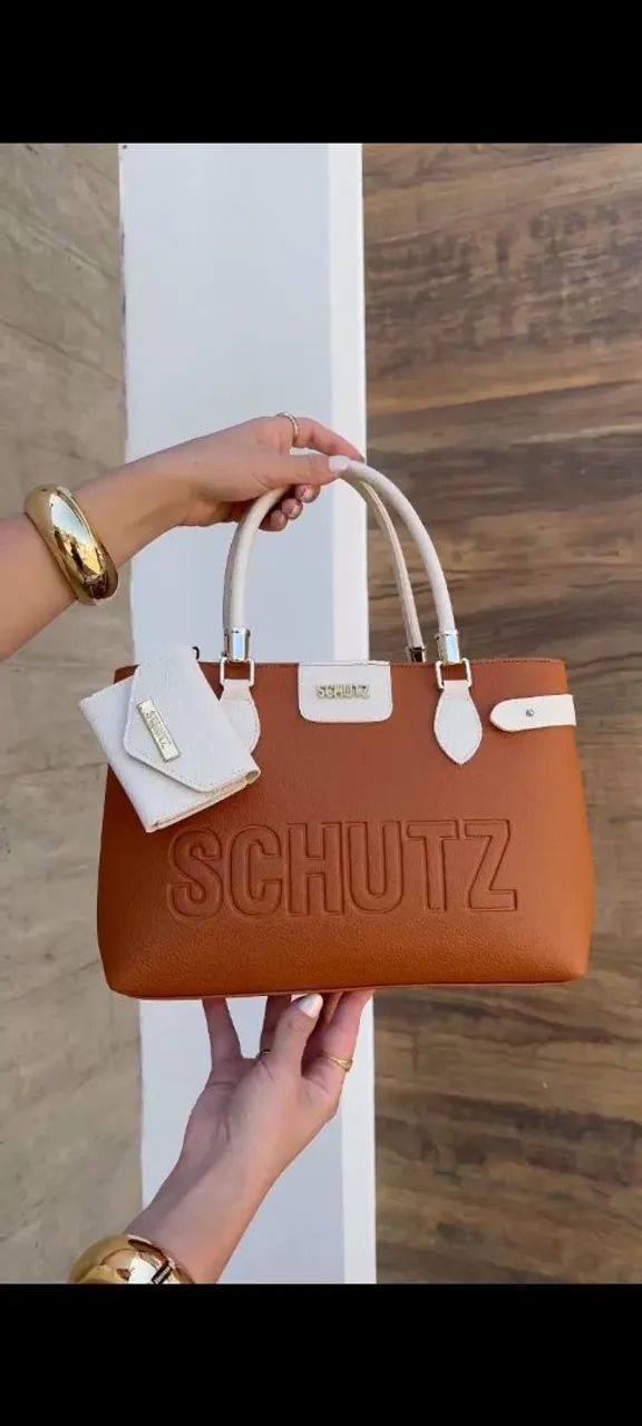 Bolsa Estilo Schutz Tote Grande - Espaçosa, Elegante e Moderna - Foto 5