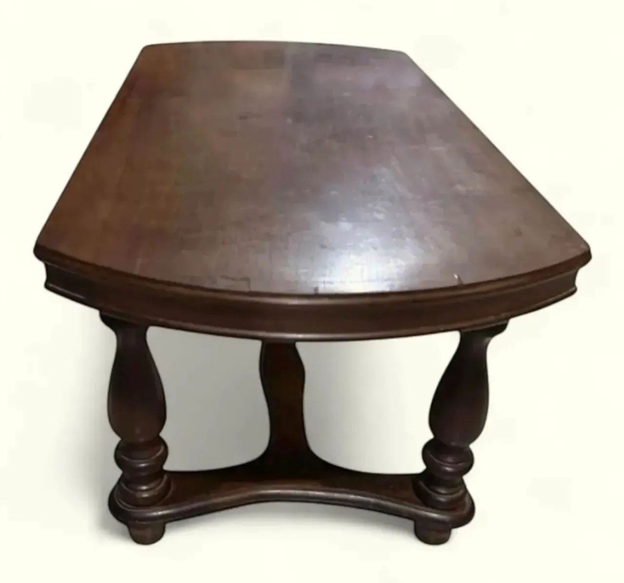 MESA DE CENTRO MADEIRA MACIÇA RETRÔ - Foto 3