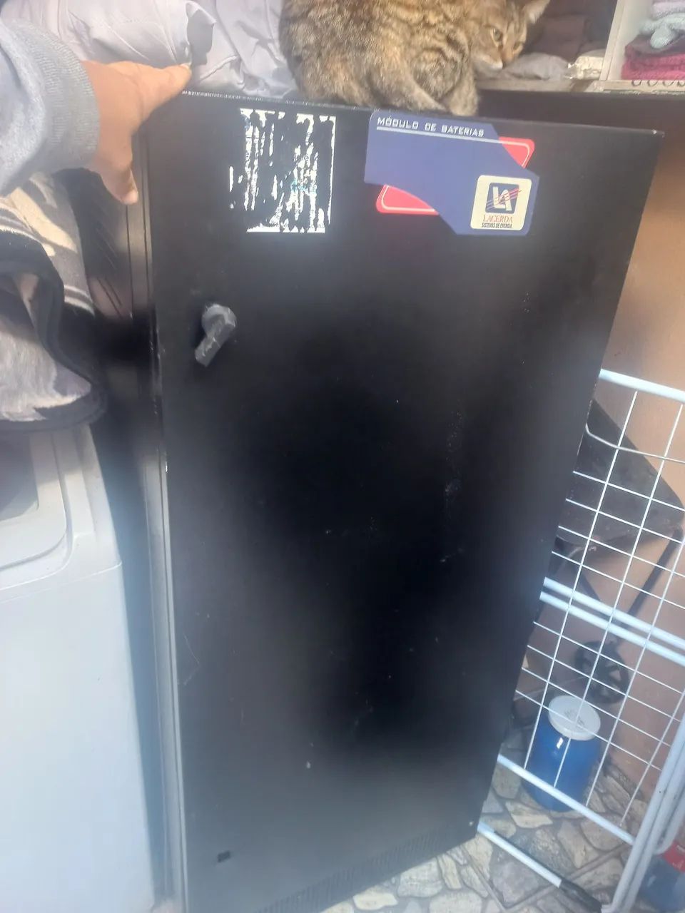 Raque piso suporte para baterias e ect - Foto 2