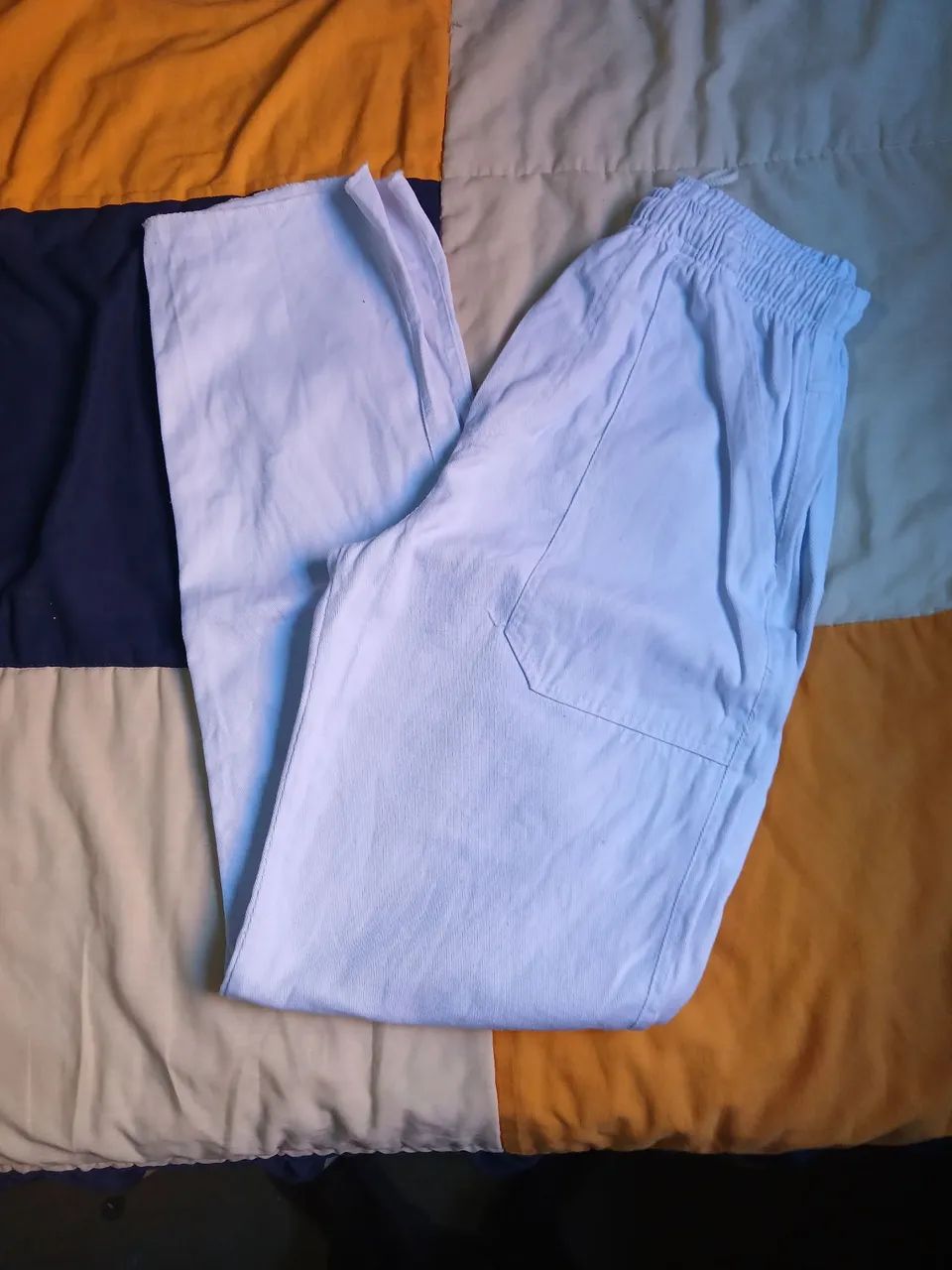 Calça Branca Masculina Jeans 