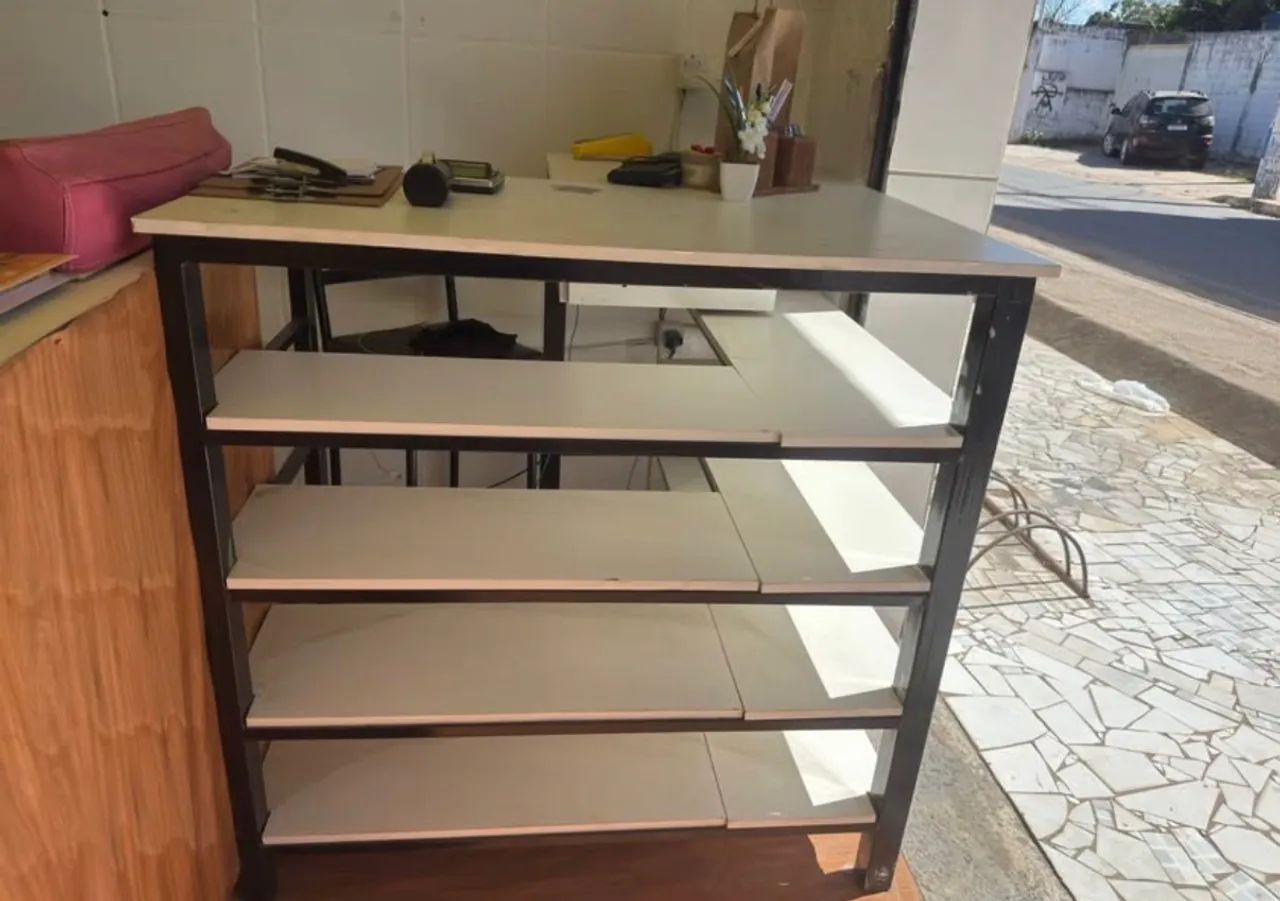 Balcão MDF e Metalon - Foto 2