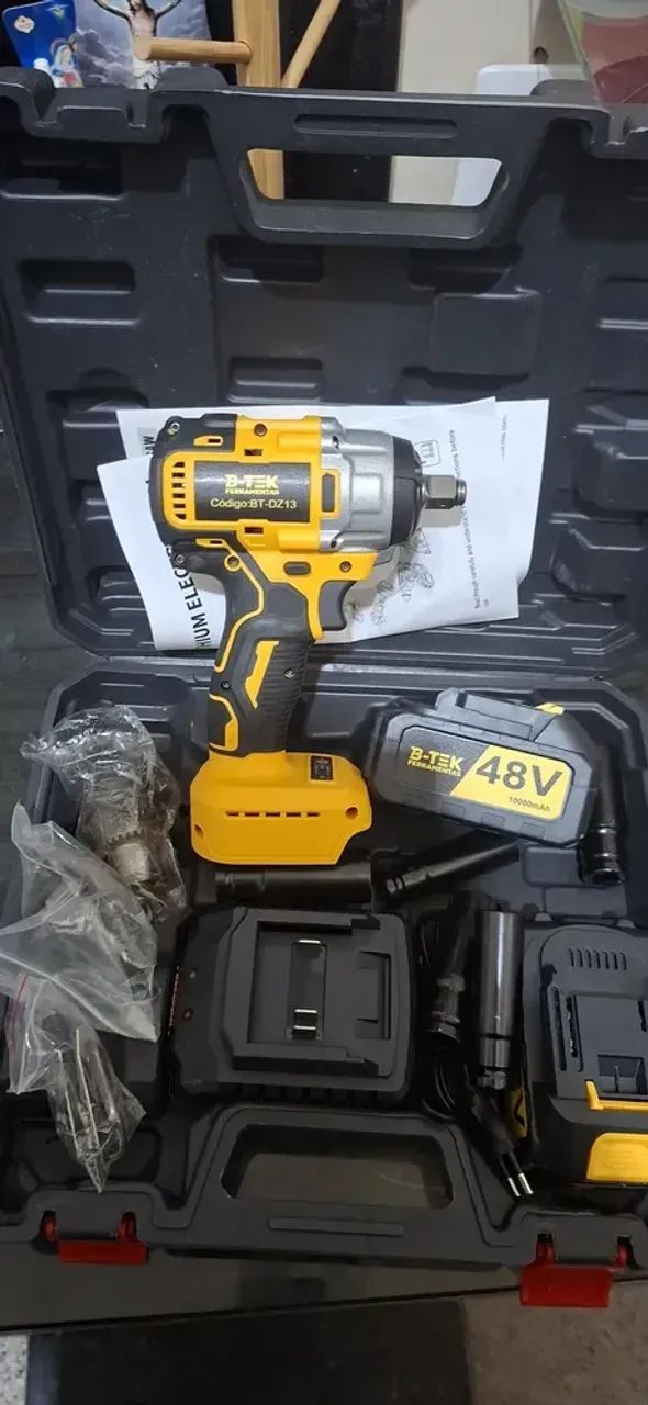 Parafusadeira e Furadeira de Impacto B-TEK Modelo BT-DZ13 NOVA - Foto 5