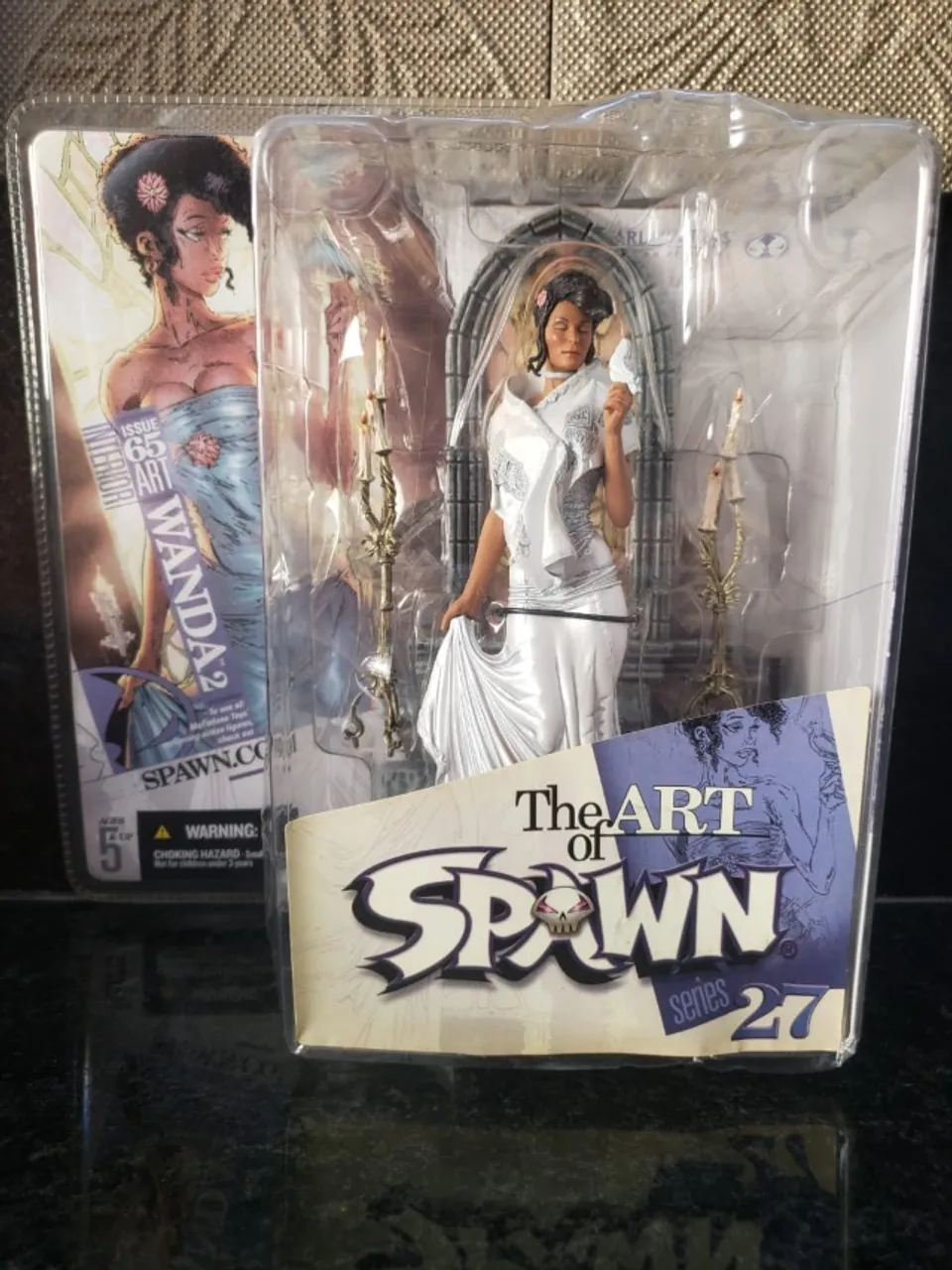 McFarlane Art Of Spawn SPAWN Series 27. Boneco de ação arte capa