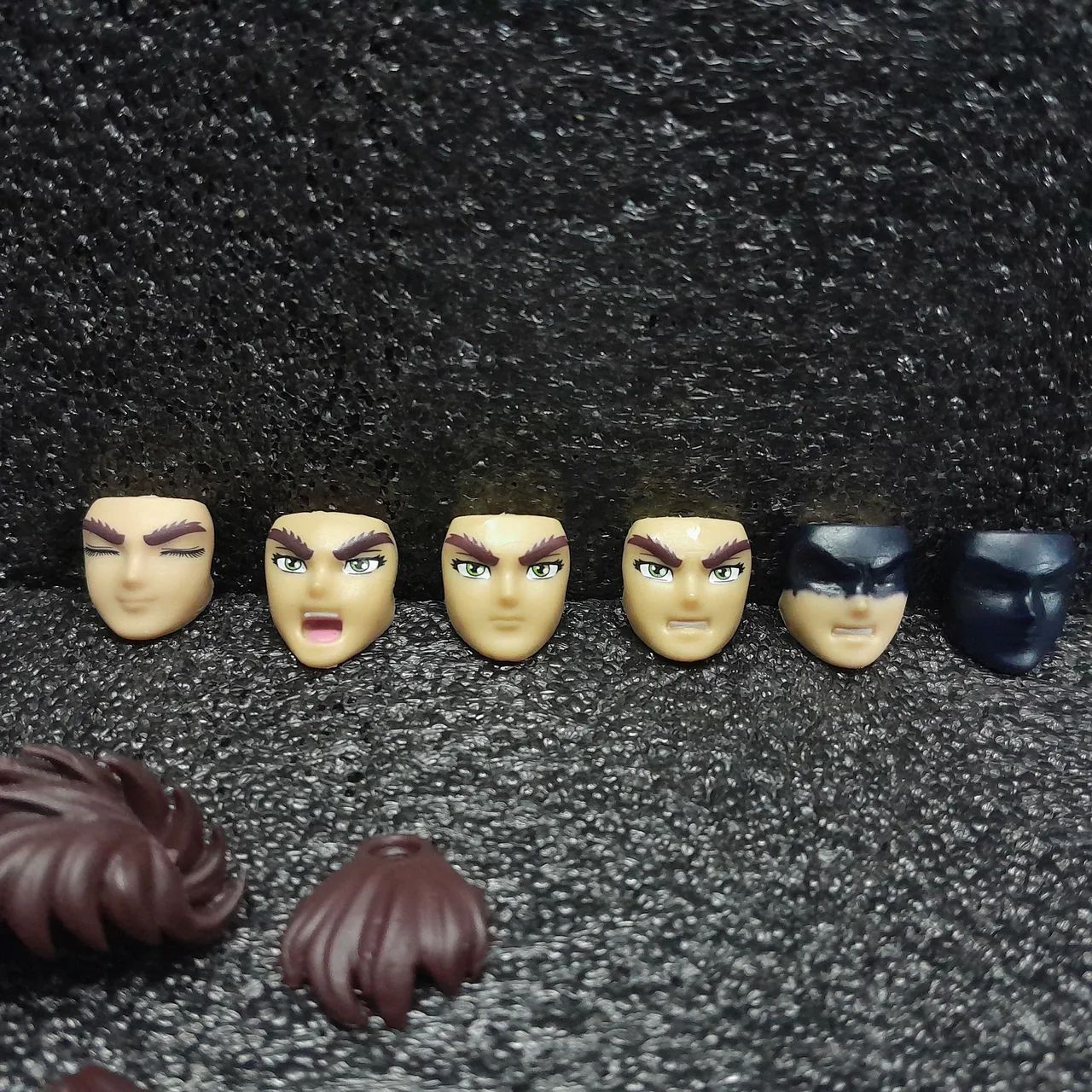 Dohko Libra CS models Cloth Myth Ex - Head Cabelos + Faces - Foto 3