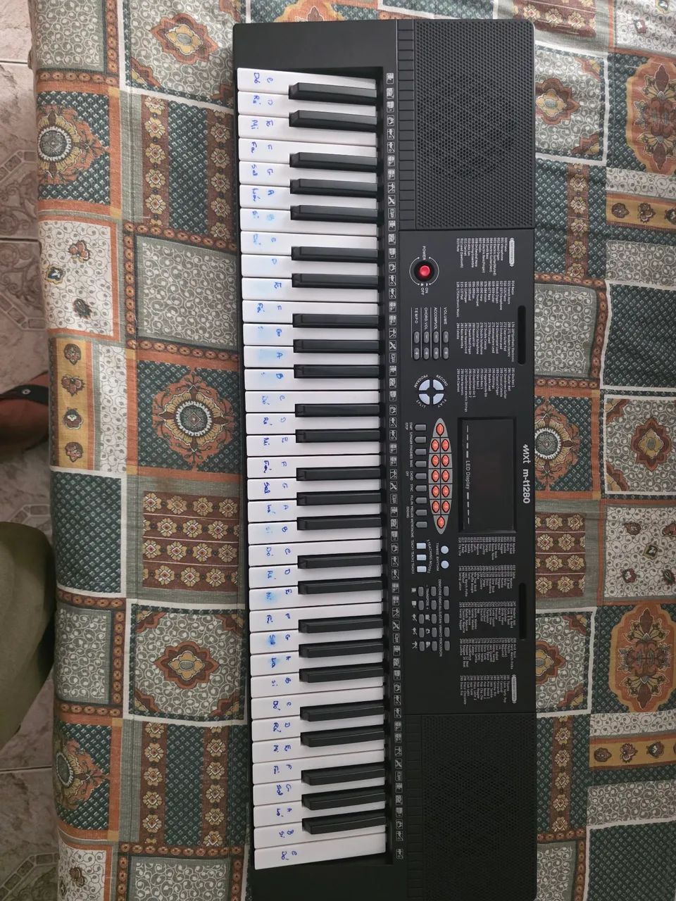 Teclado musical M-T1280 - Foto 2