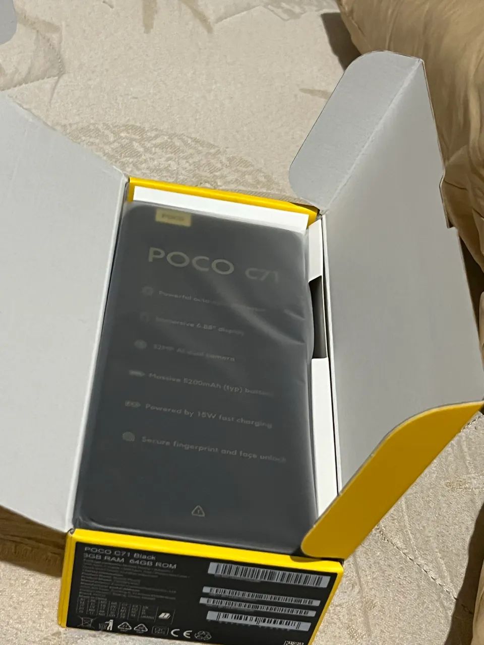 POCO C71 Black - Foto 2