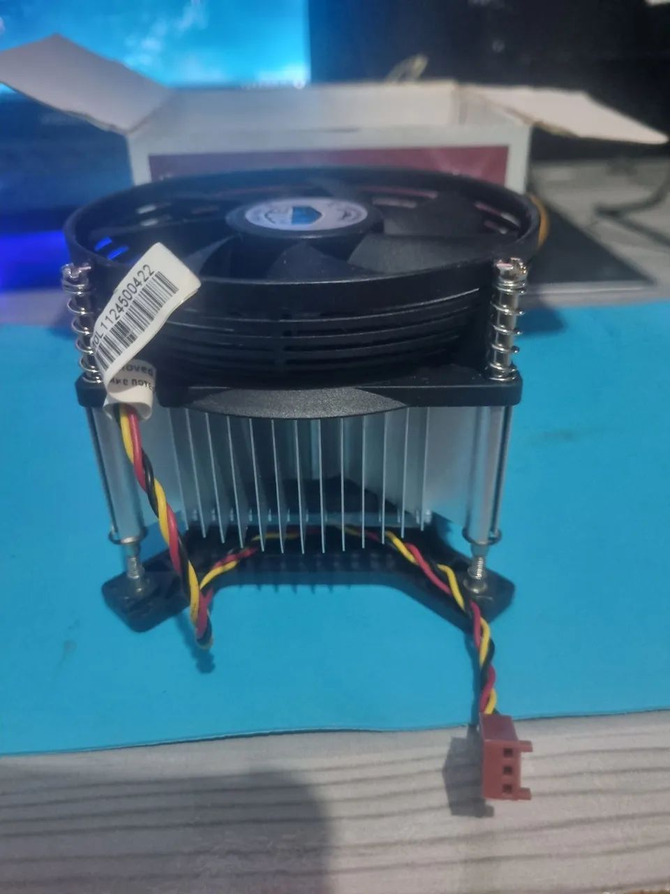 Cooler Processador Intel Cooler Master DP6-9EDSC-0L-GP - Com Caixa - 50 reais - Foto 3