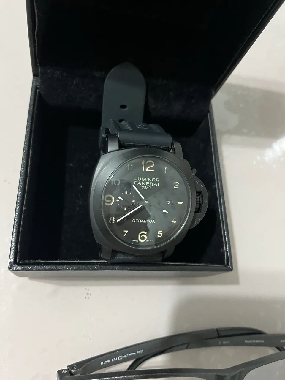 Relógio Panerai Gmt Automático em cerâmica. - Foto 2
