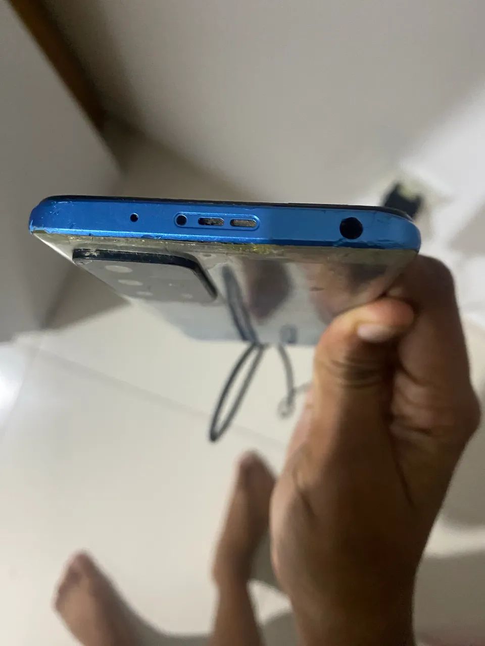 redmi 10 quebrado, tela e fundo - Foto 3