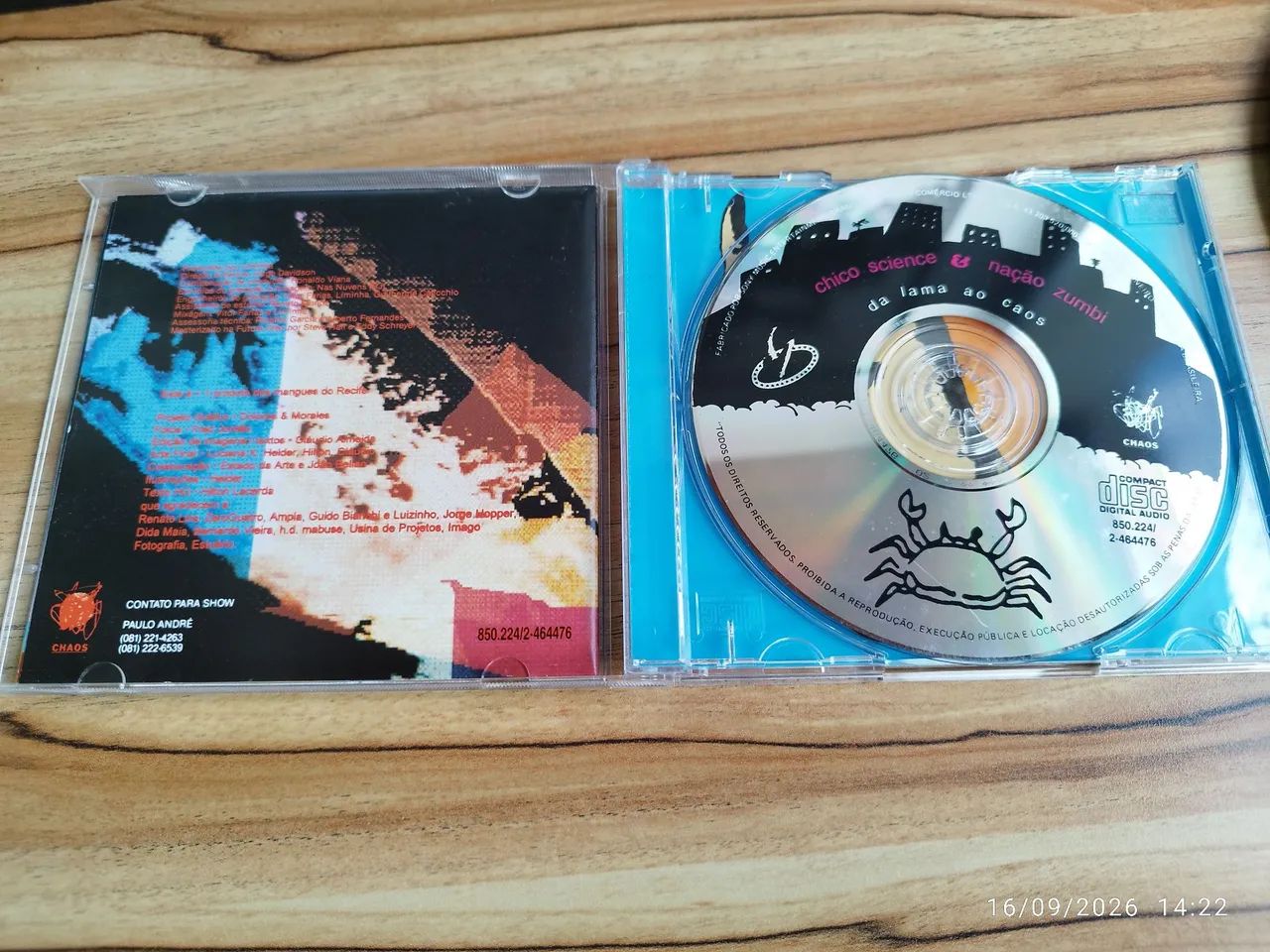Cd Chico Science & Nação Zumbi - da Lama as Caos - Foto 3